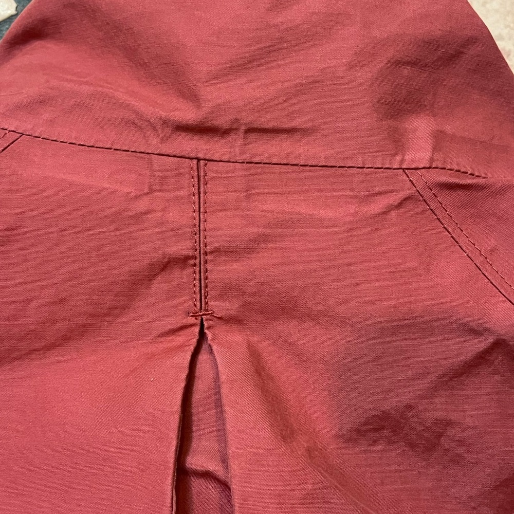 Columbia Omni-Tech Firewood Bomber Jacket Womens Size Medium Red Packable Hood - Picture 9 of 14